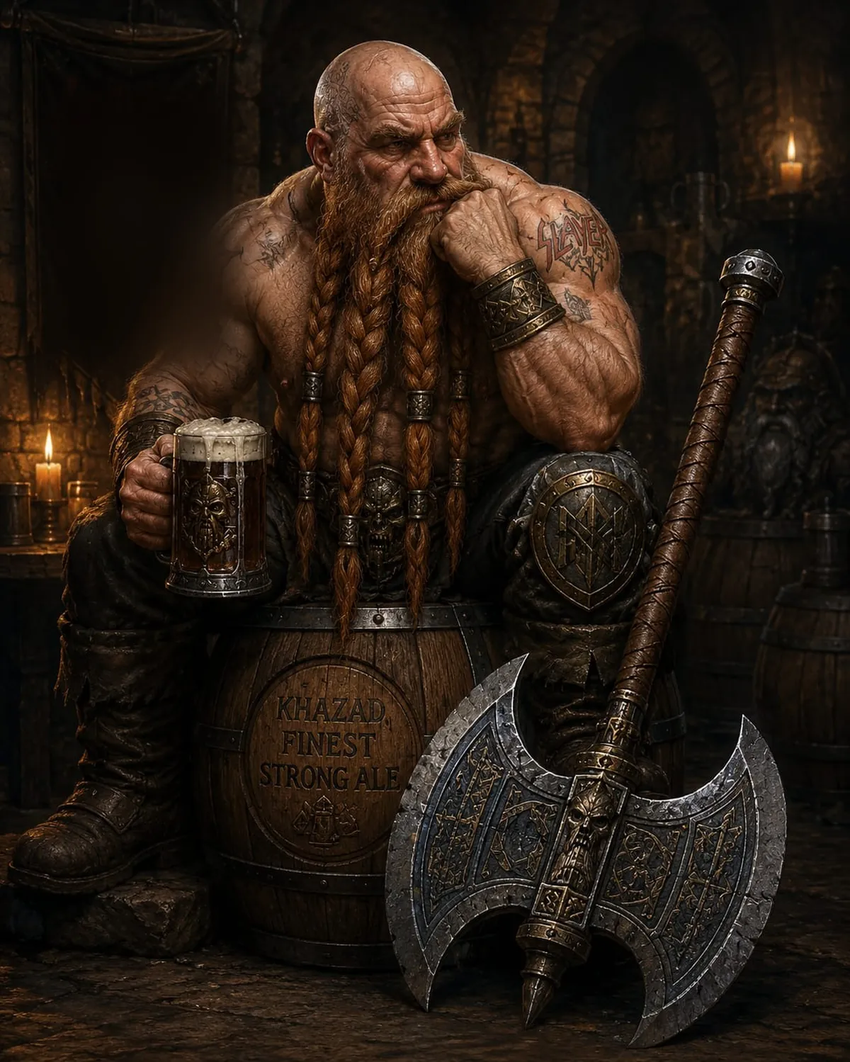 Sitting Dwarf